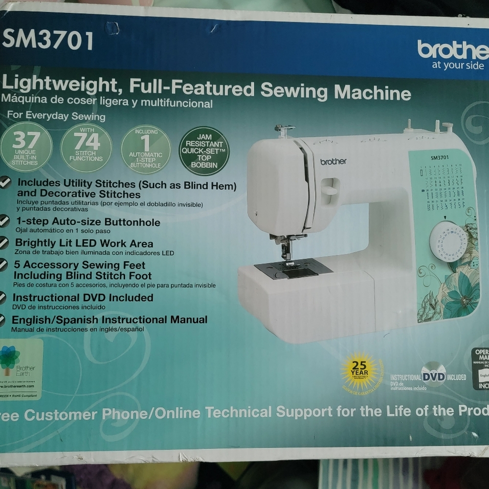 Brother Sewing Machine SM3701 - Picture 2 of 3